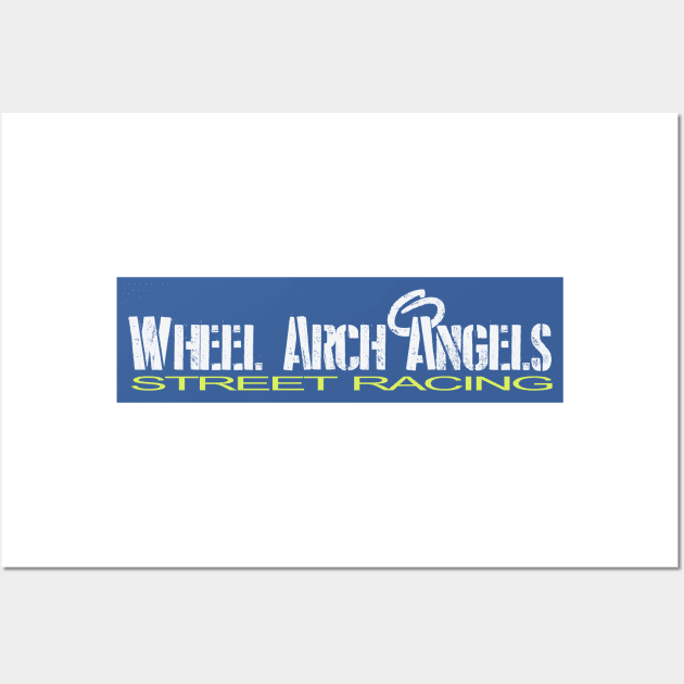 Wheel Arch Angels Street Racing Wall Art by MBK